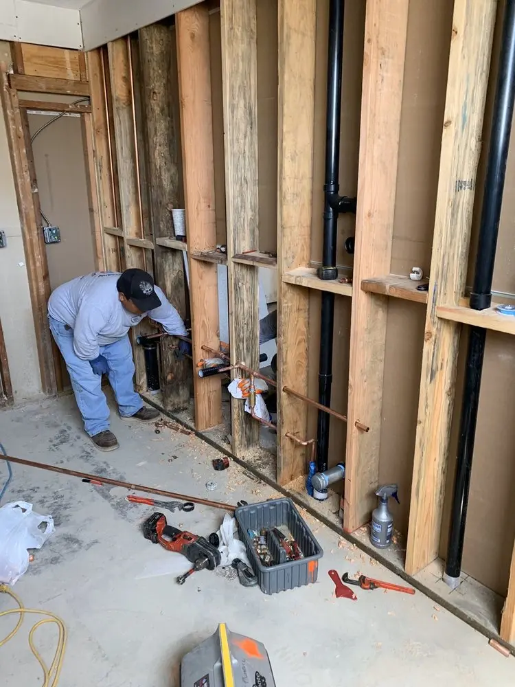 Commercial rough-in plumbing for Trenchless Sewer Repair in Toluca Terrace